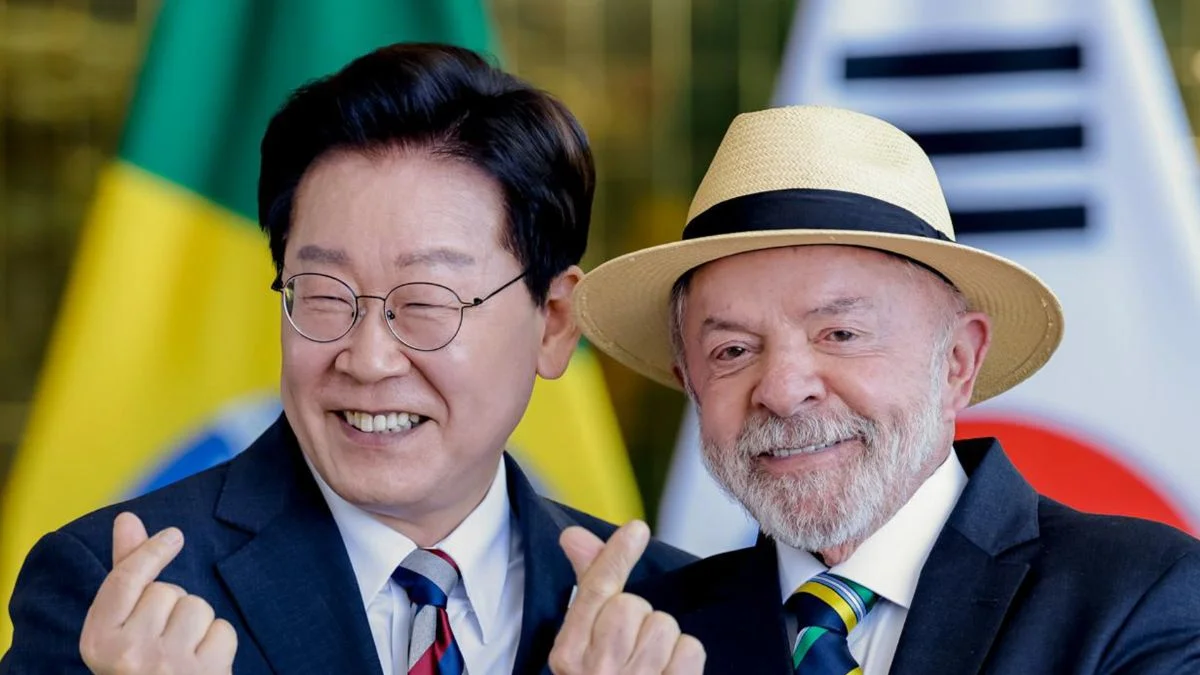 pop ao falar da relação de Brasil e Coreia do Sul