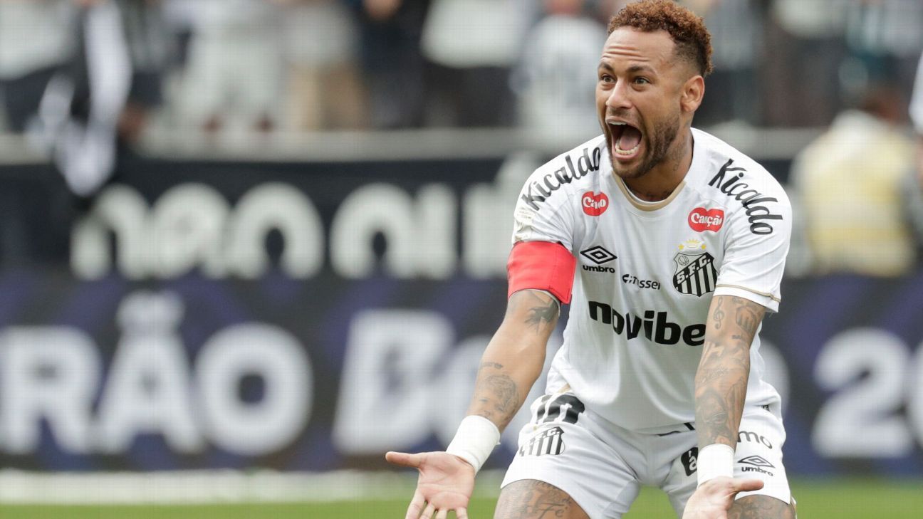 'Seu moleque...': Neymar posta foto com jogador do Santos e ironiza em mensagem