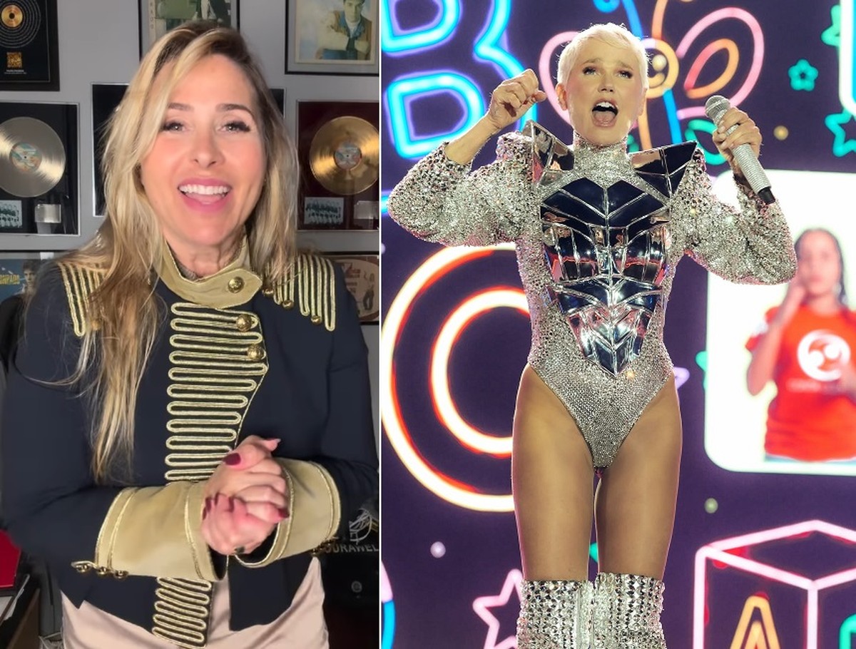 Barrada da turnê, ex-paquita Sorvetão detona look da Xuxa em show: 'Passou do limite'