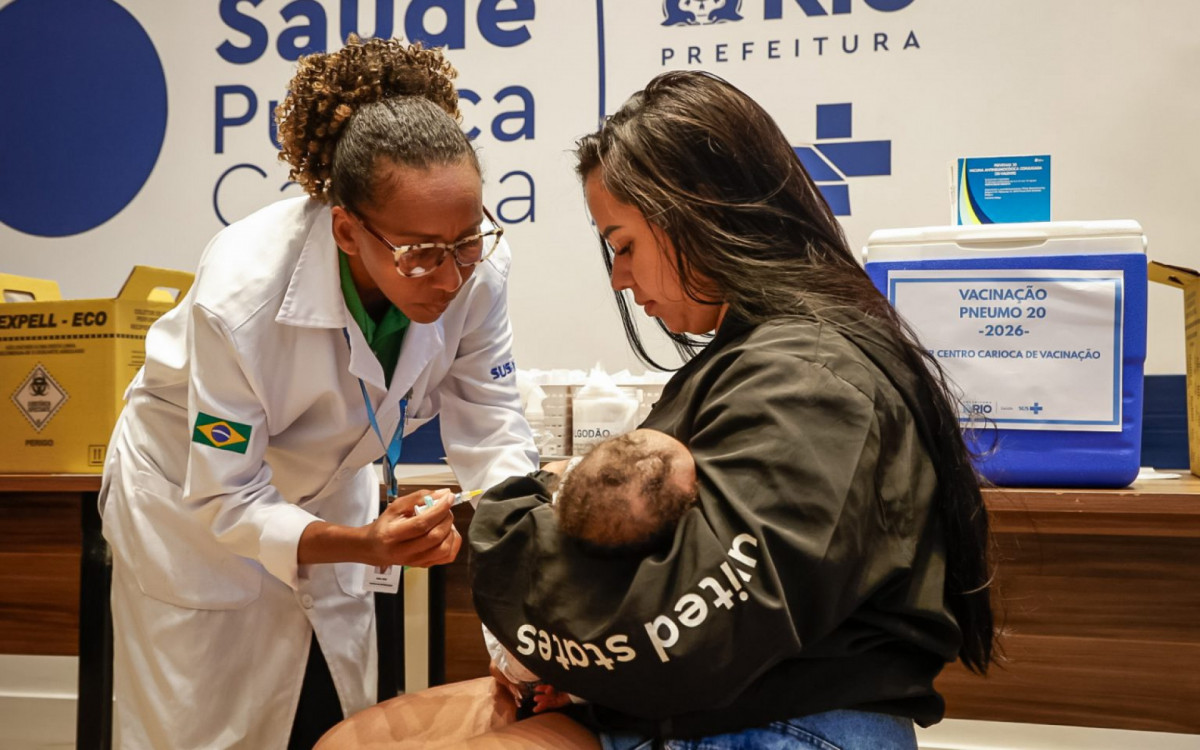 Rio inicia campanha para atualização da caderneta de vacinação