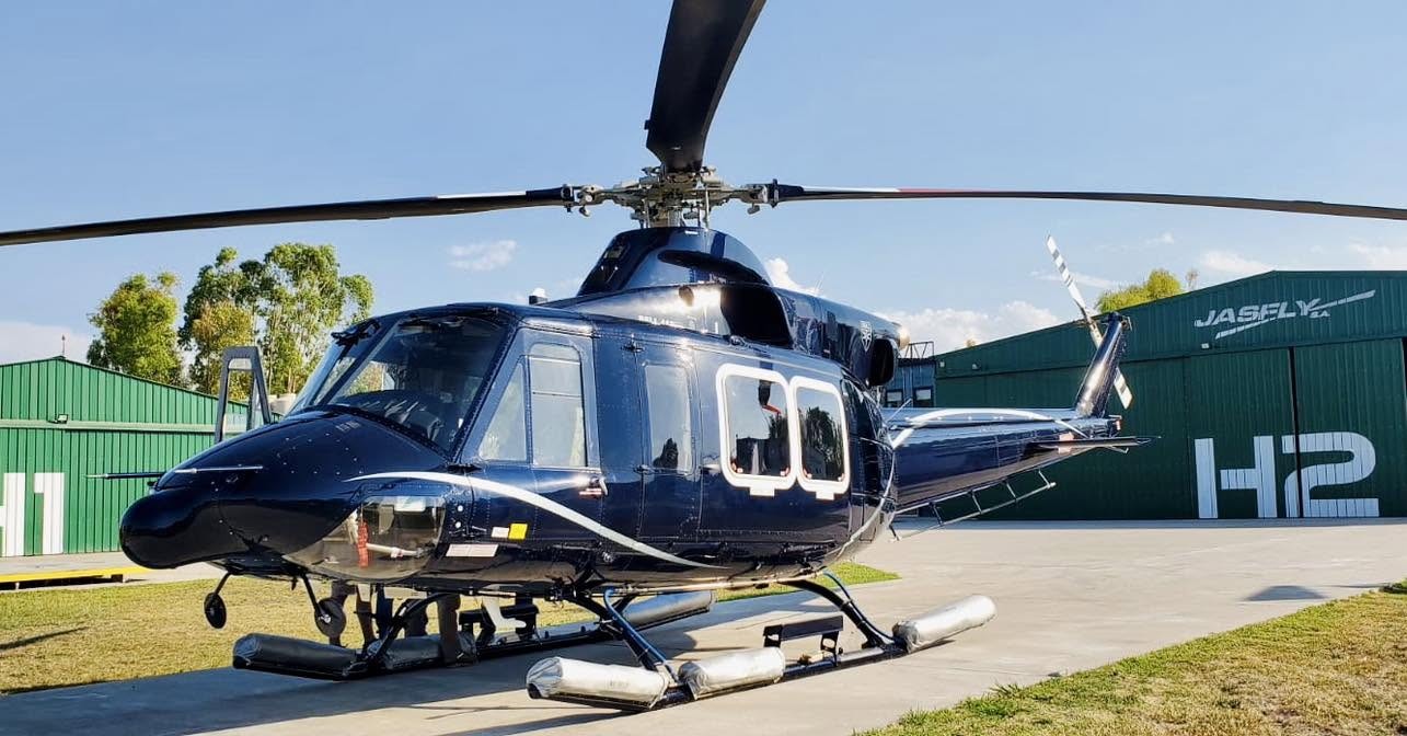 Helicóptero cai durante treinamento de incêndio na Argentina