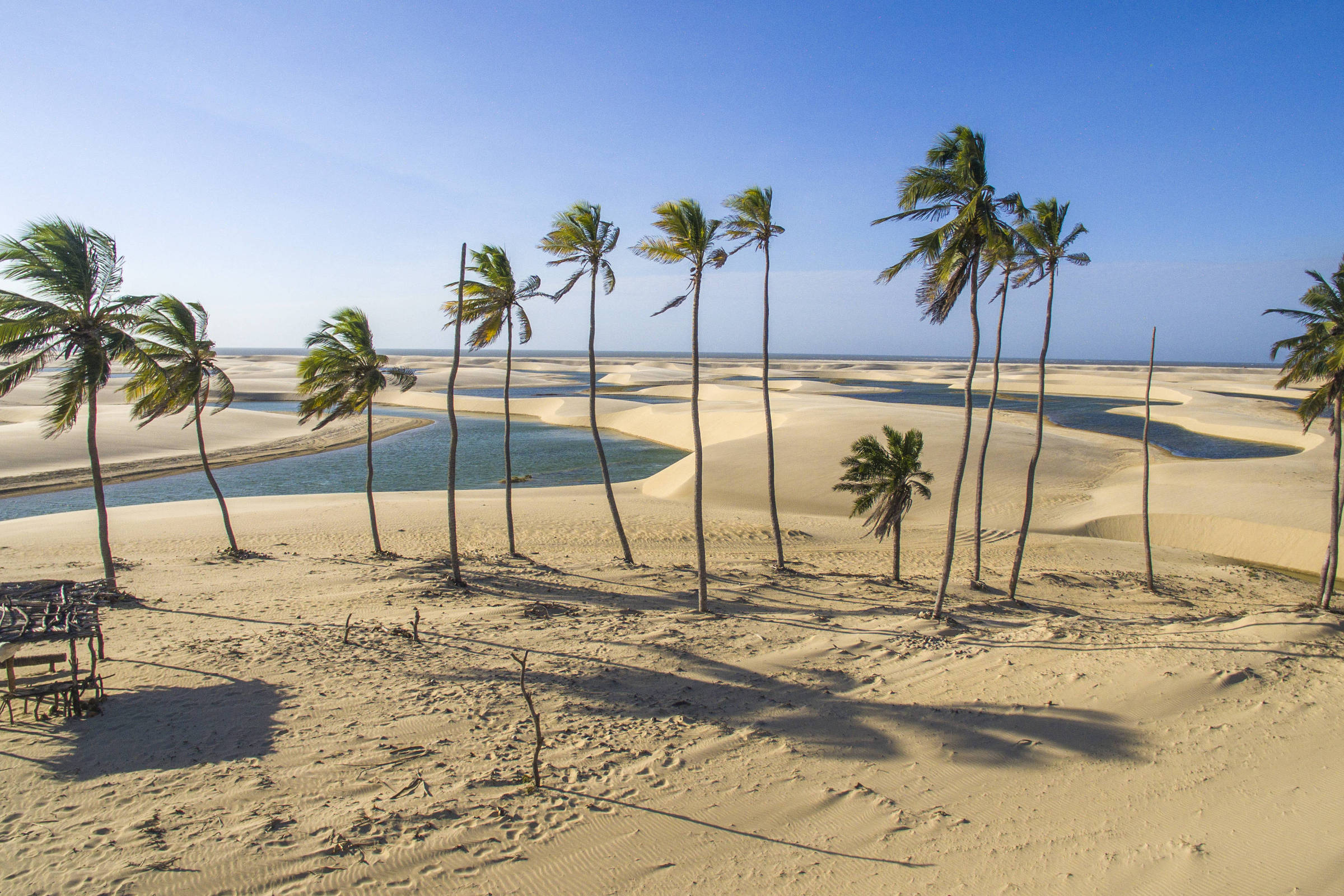 Tutóia, no Maranhão, marca transição entre dunas dos Lençóis e o delta do Parnaíba