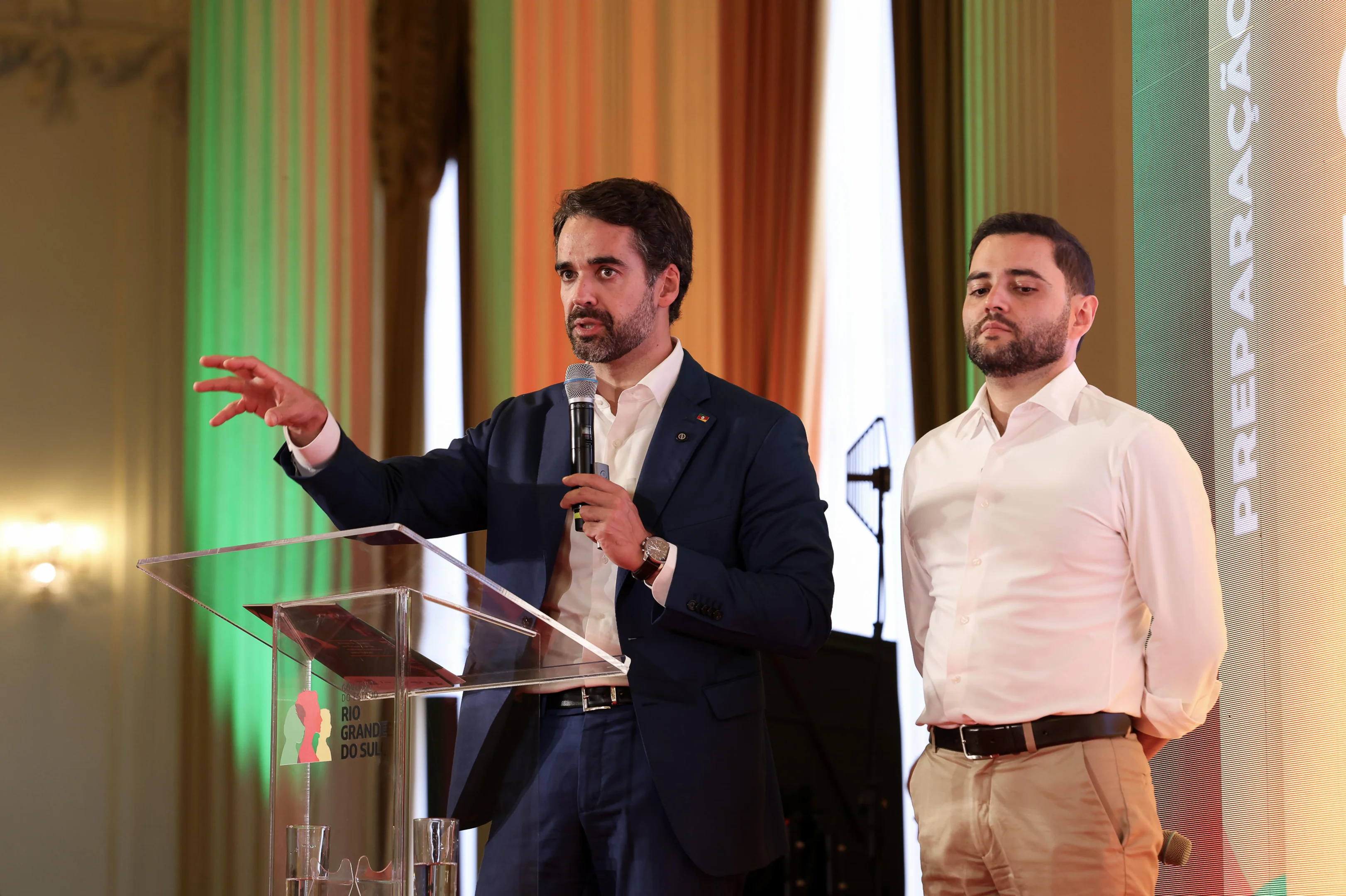 Caiado em evento no RS: análise do impacto político da sua indicação nas eleições estaduais.