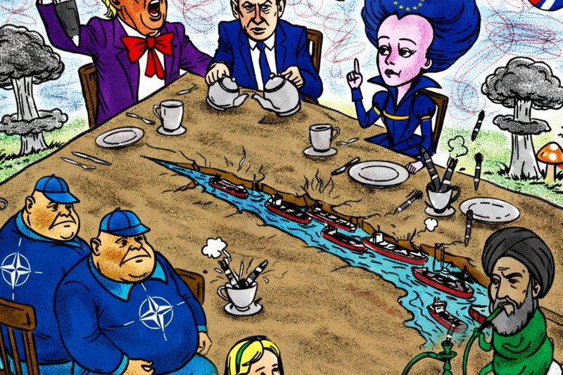 Criança síria dorme em meio aos escombros de prédio destruído em Aleppo.