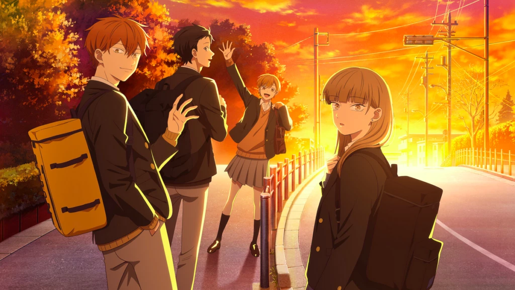 Jornalista em frente a uma parede de gelo, com uma expressão de surpresa e um título de notícia em destaque.