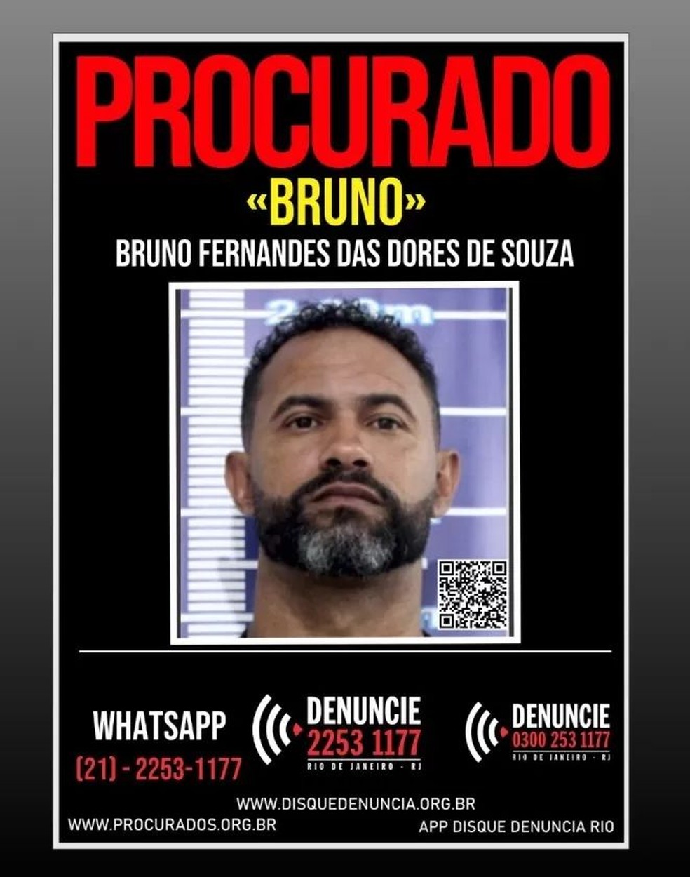 Homem preso pela polícia em uma operação na Região dos Lagos do Rio.