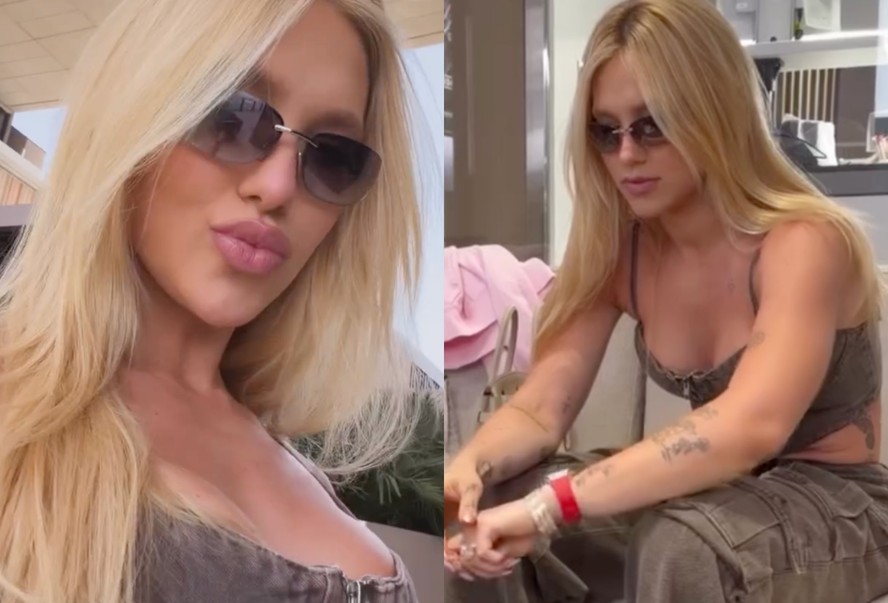 Virginia Fonseca posa com relógio de luxo em Dubai, após lançar música sobre esquecer os caras.