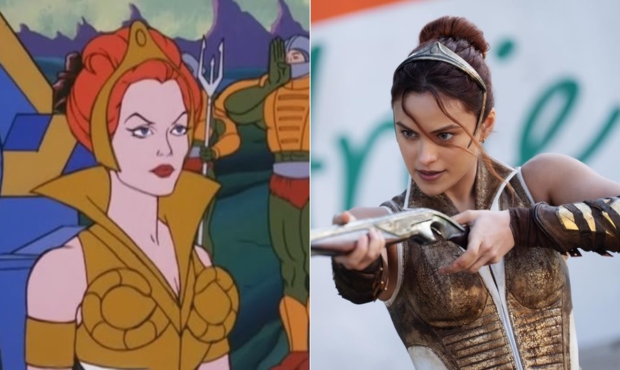 Atriz Camila Mendes, de origem brasileira, fala português em cena de He-Man.