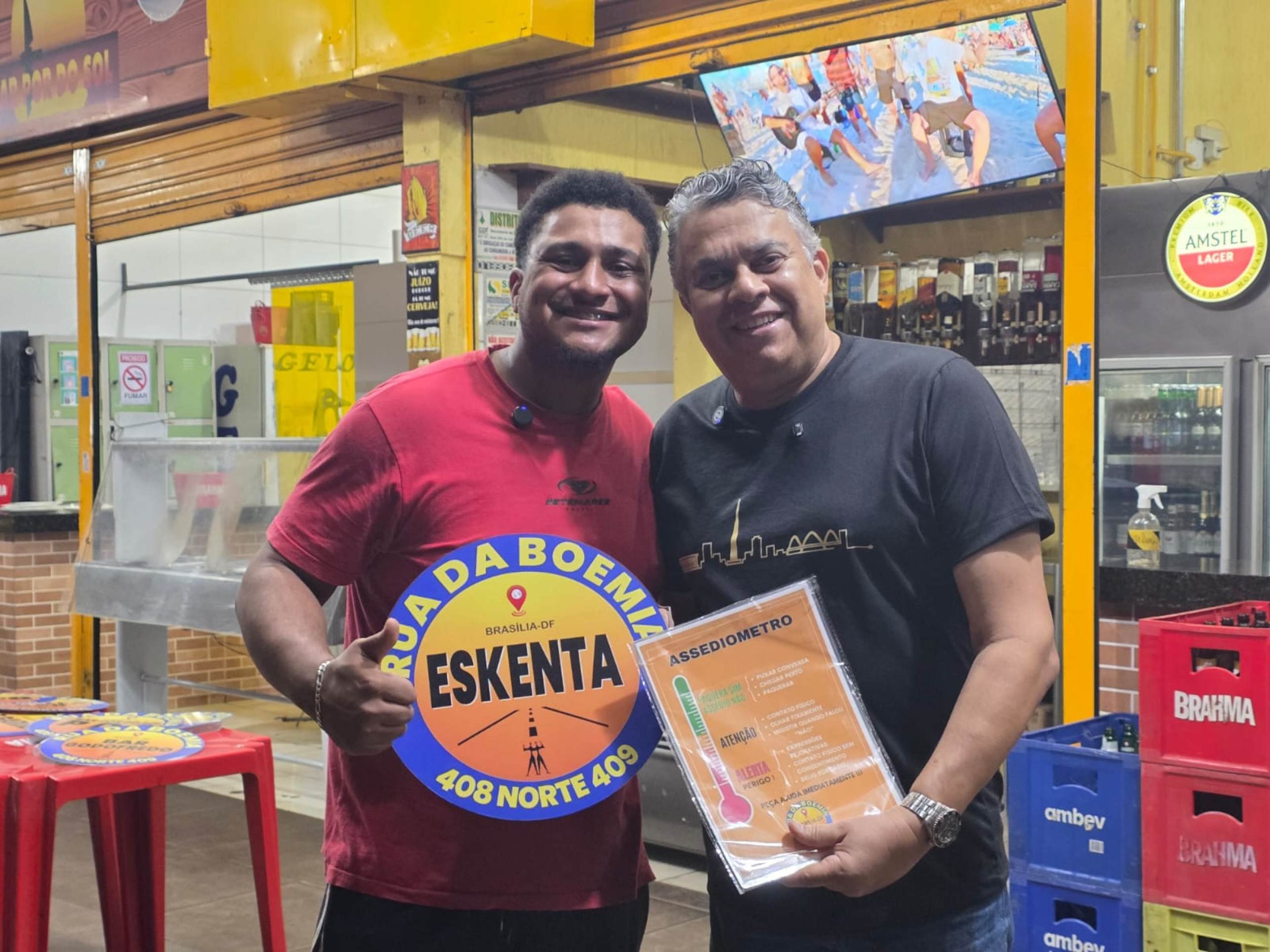 Desligamentos de energia afetam comunidades ao redor de lagoas em Brasília.