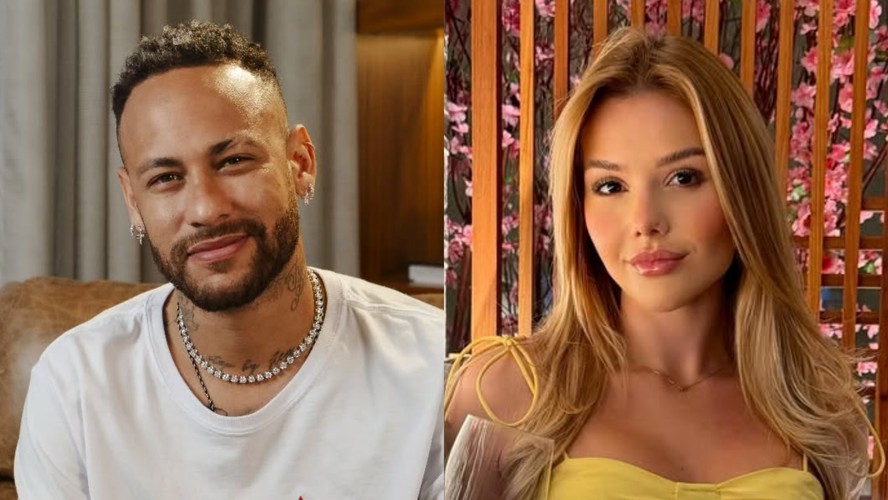 Jovem brasileira Laura Von Paumgartten, recebendo atenção de Neymar no Instagram.