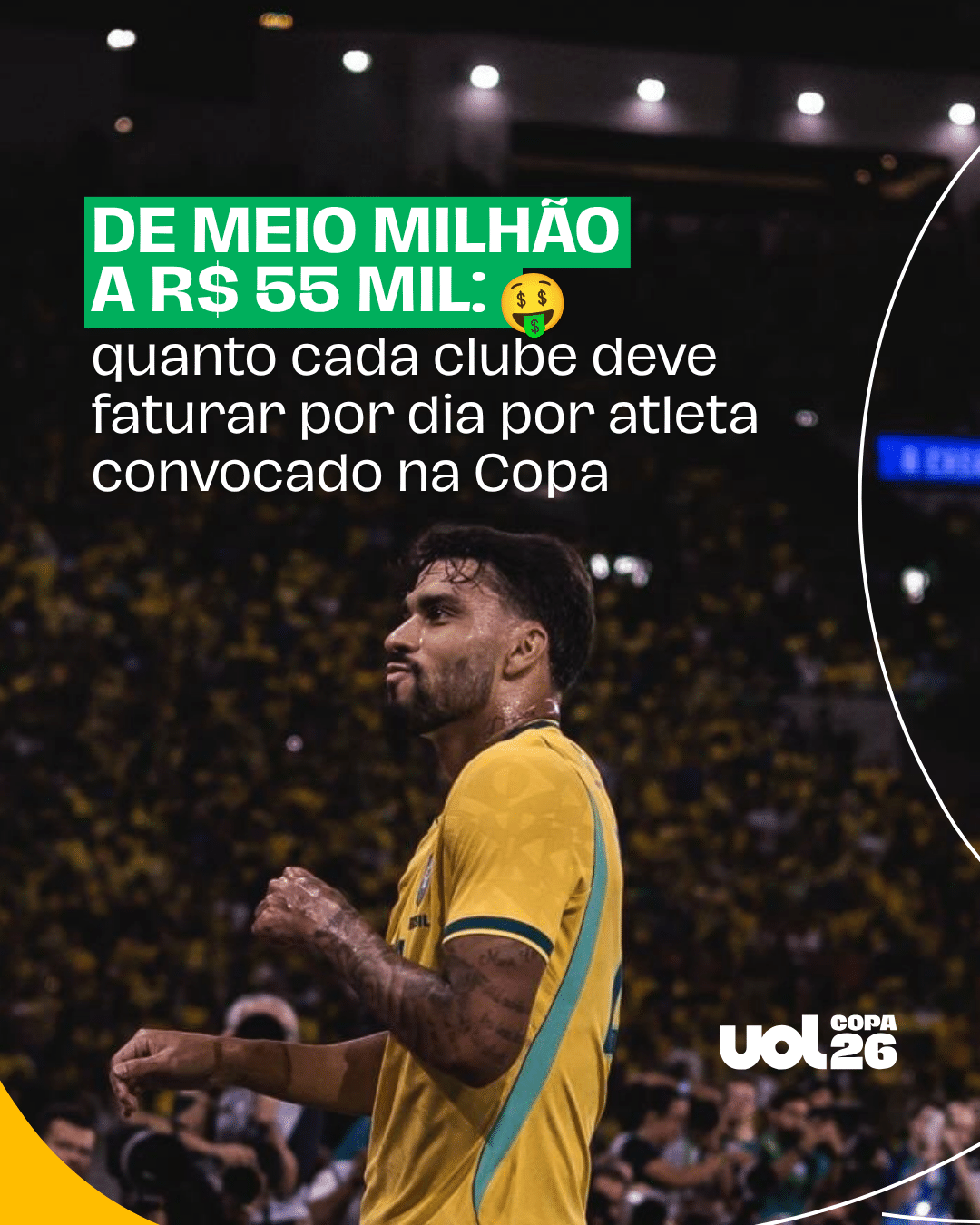 Jogadores da seleção brasileira examinam suas redes sociais com cuidado.