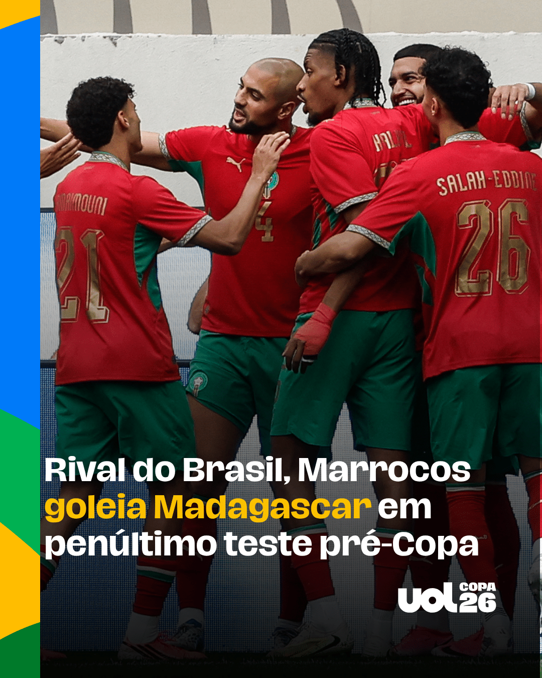 Jogadores da seleção brasileira examinam suas redes sociais com cuidado.
