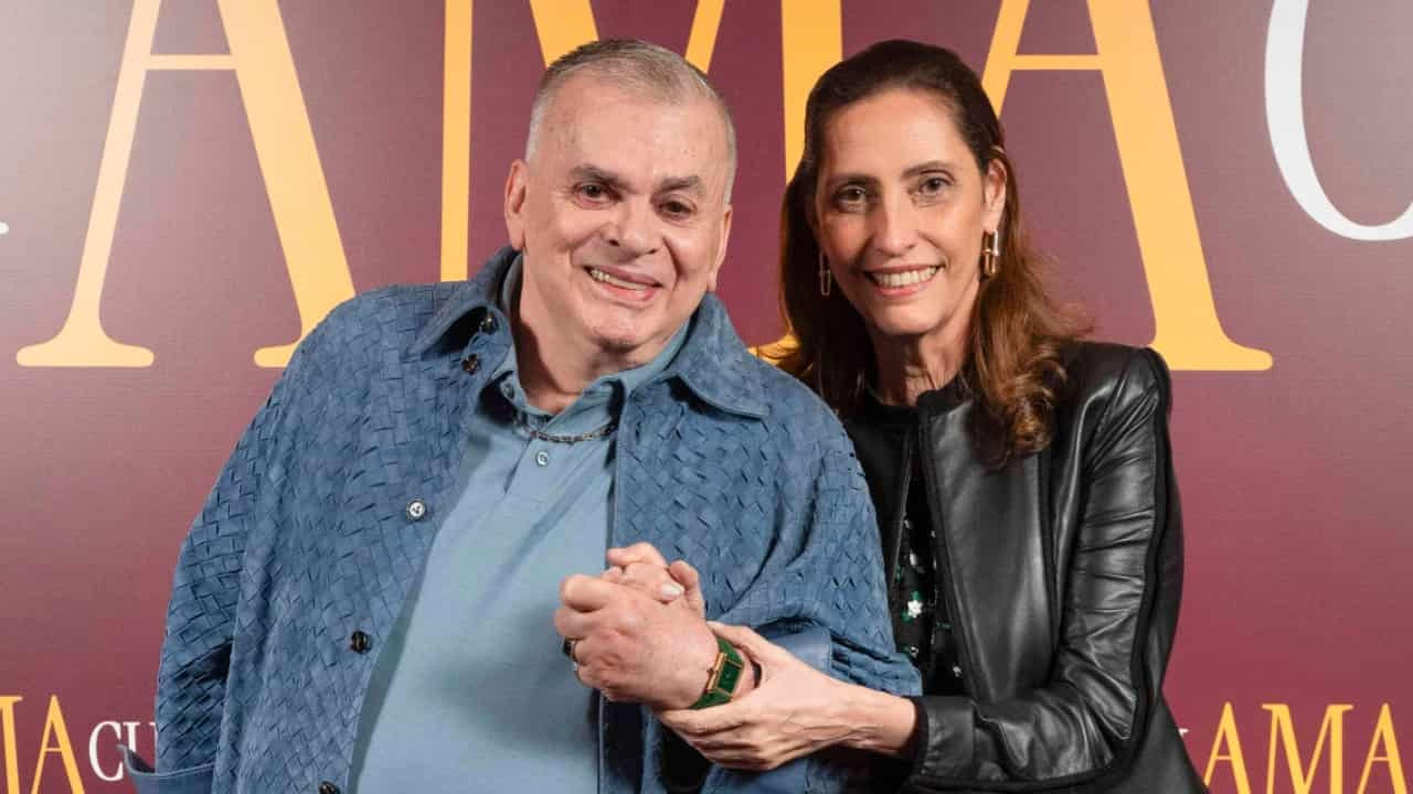 Ator Walcyr Carrasco e atriz Claudia Souto se reúnem para discutir colaboração em Quem Ama Cuida.