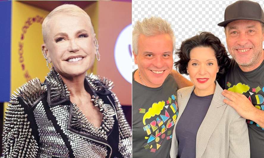 Ex-integrantes do Trem da Alegria em conversa sobre participação em turnê da Xuxa.