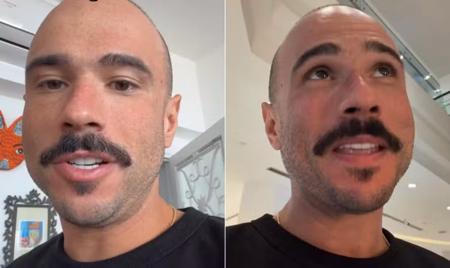 Atleta Ed Gama é abordado por assaltantes após participar da Meia Maratona do Rio.