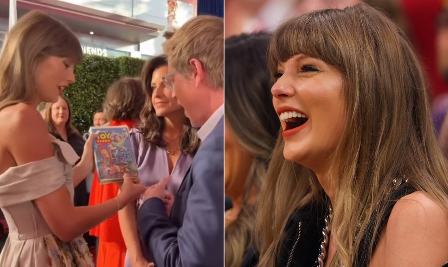 Taylor Swift participa de evento de lançamento de 