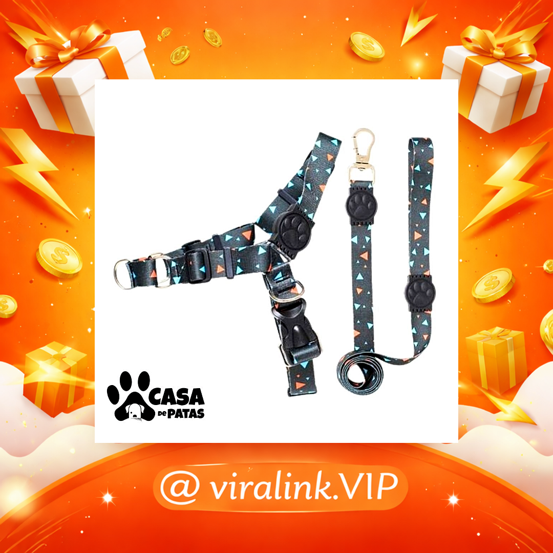 Peitoral Antipuxão Avulso SEM GUIA para Cachorro