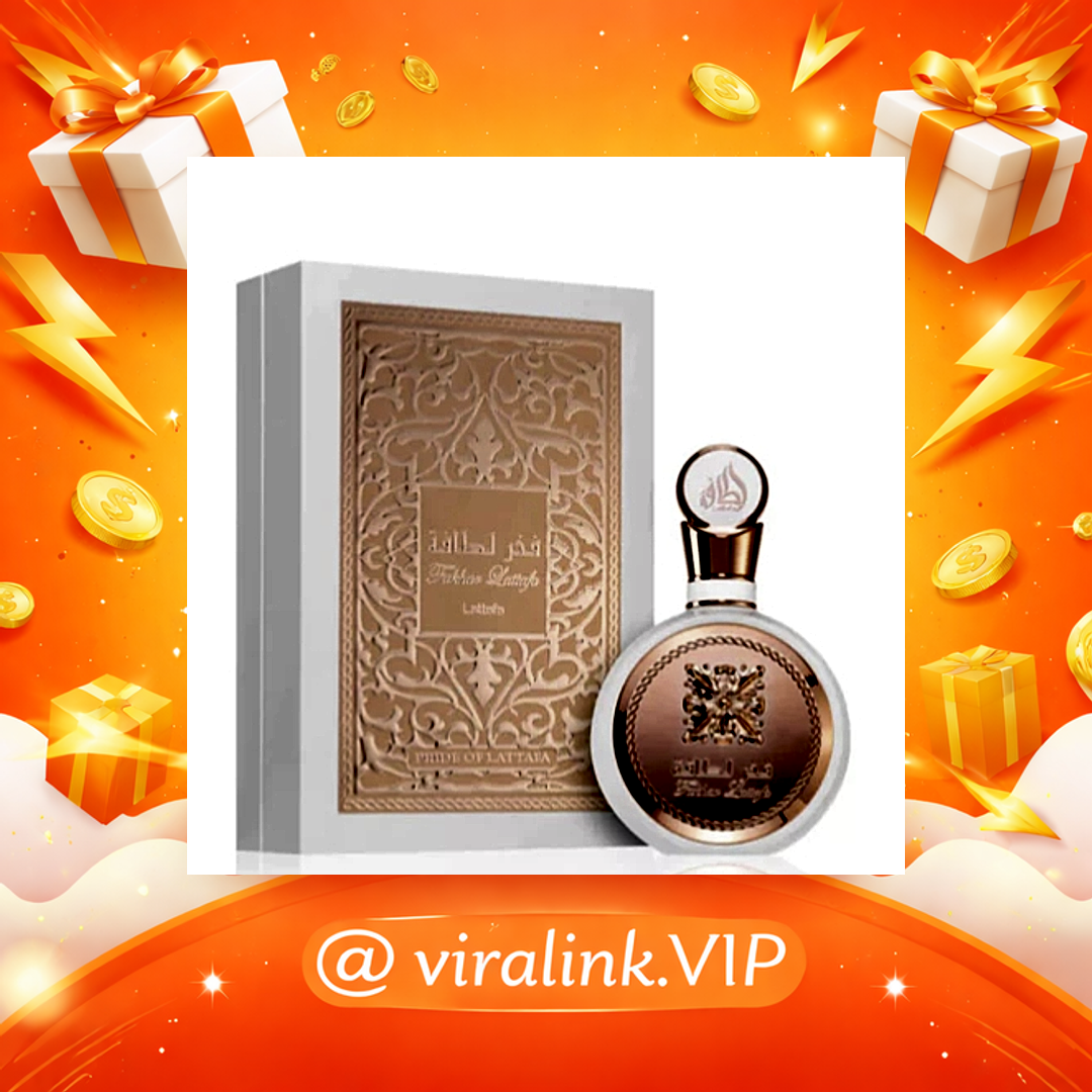 perfume árabe lattafa Original FakharGold Eau de Parfum 100ml perfume Feminino 100% Eau de Parfum