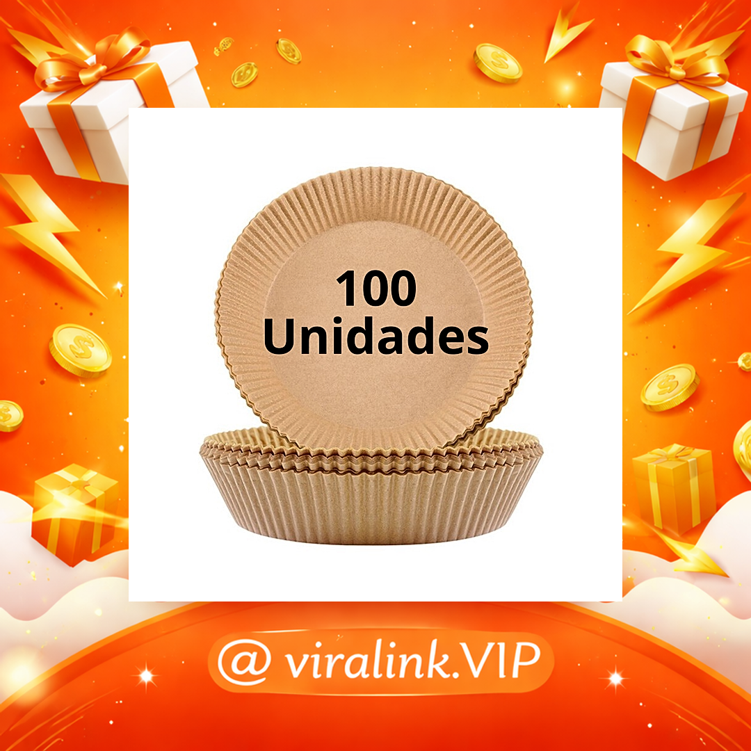 Forro de Papel Airfryer Fritadeira Elétrica Cozinha Descartável