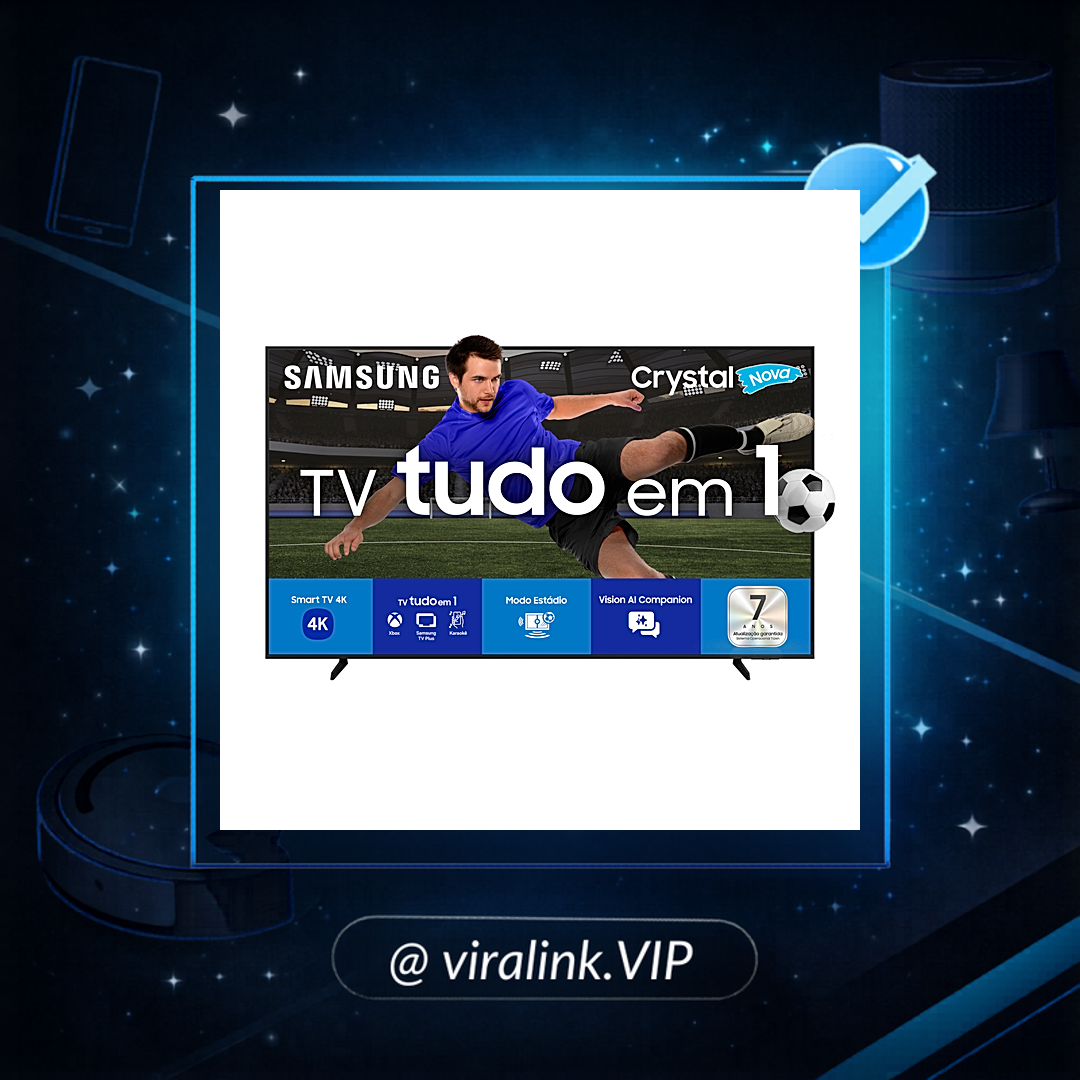 Samsung Smart TV 50" Crystal UHD 4K U8600F 2025