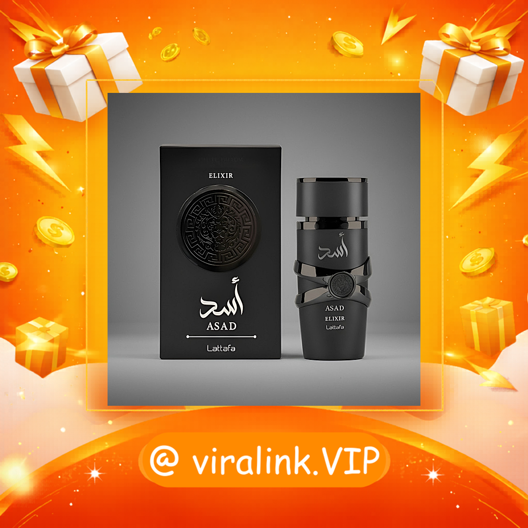 Asad Elixir Lattafa Perfume Árabe 100 Ml 2025-Original