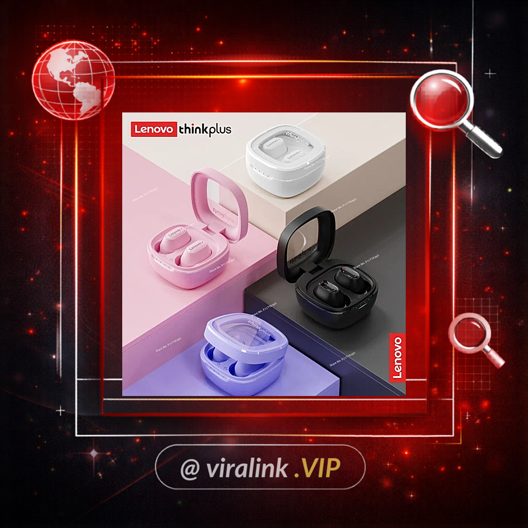 Lenovo-XT62 Bluetooth 5.3 Fones De Ouvido, Sem Fio, HiFi, Esporte, Redução De Ruído, Fone De Ouvido com Microfone, Controle De Toque, TWS, Original