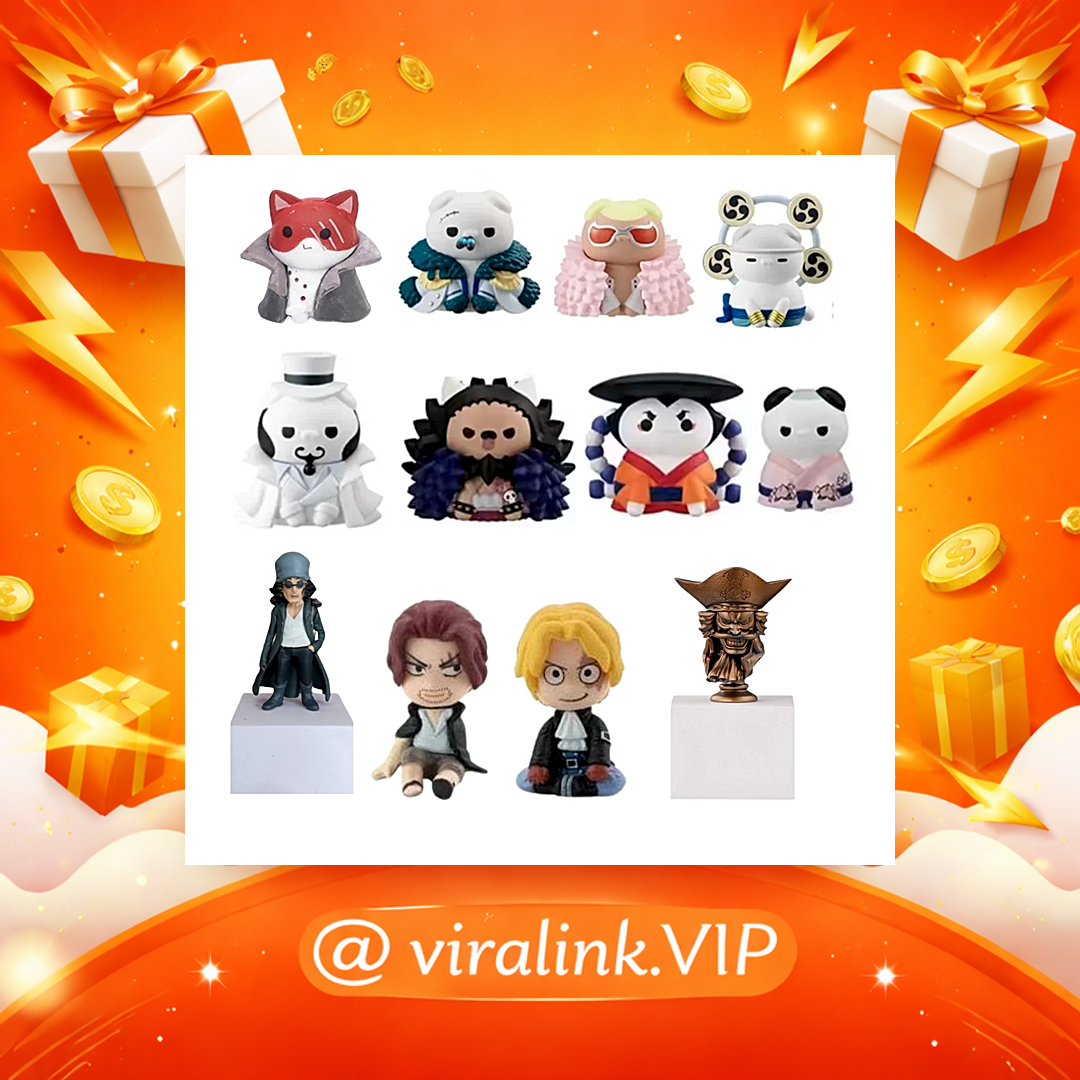 Action figure One piece anime luffy roronoa zoro marco sabo ace chopper law kaido aokiji kuzan oden