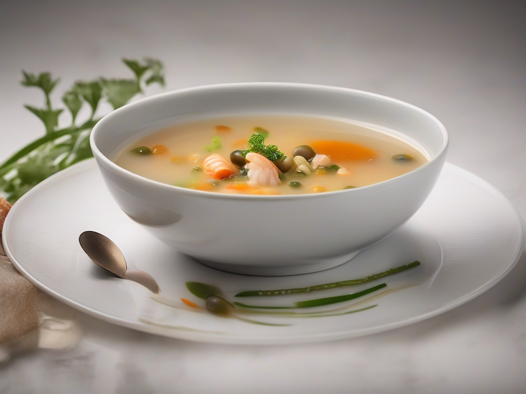 Sopa de Peixe com Legumes