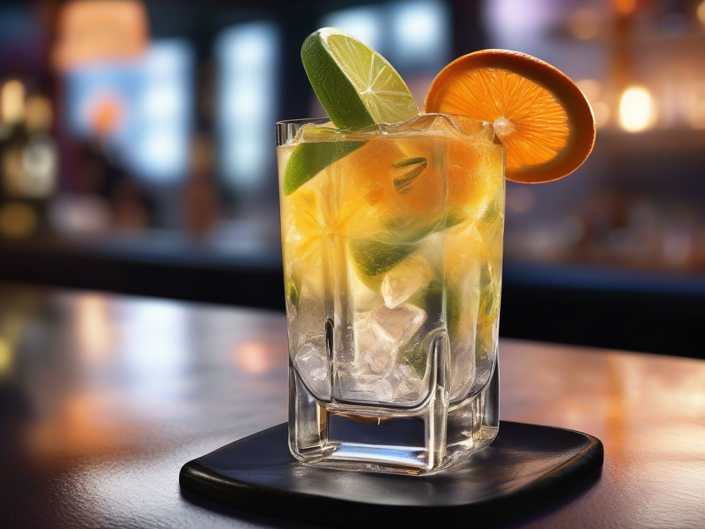 Caipirinha de Tangerina com Gengibre