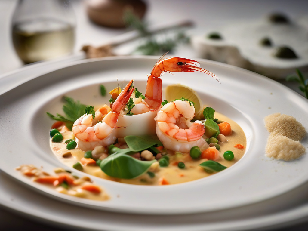 Moqueca de Camarão com Coco e Legumes