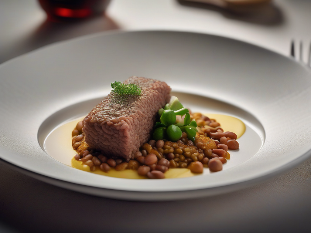 Kibbeh de Cordeiro com Legumes e Arroz Sírio