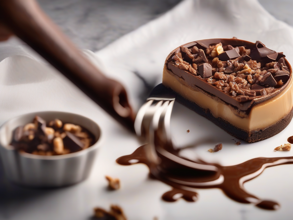 Cheesecake de Chocolate com Nozes Americanas