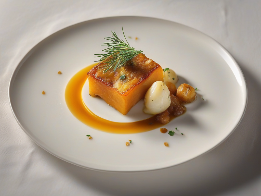 Bacalhau com Batata Doce e Cebola Caramelizada