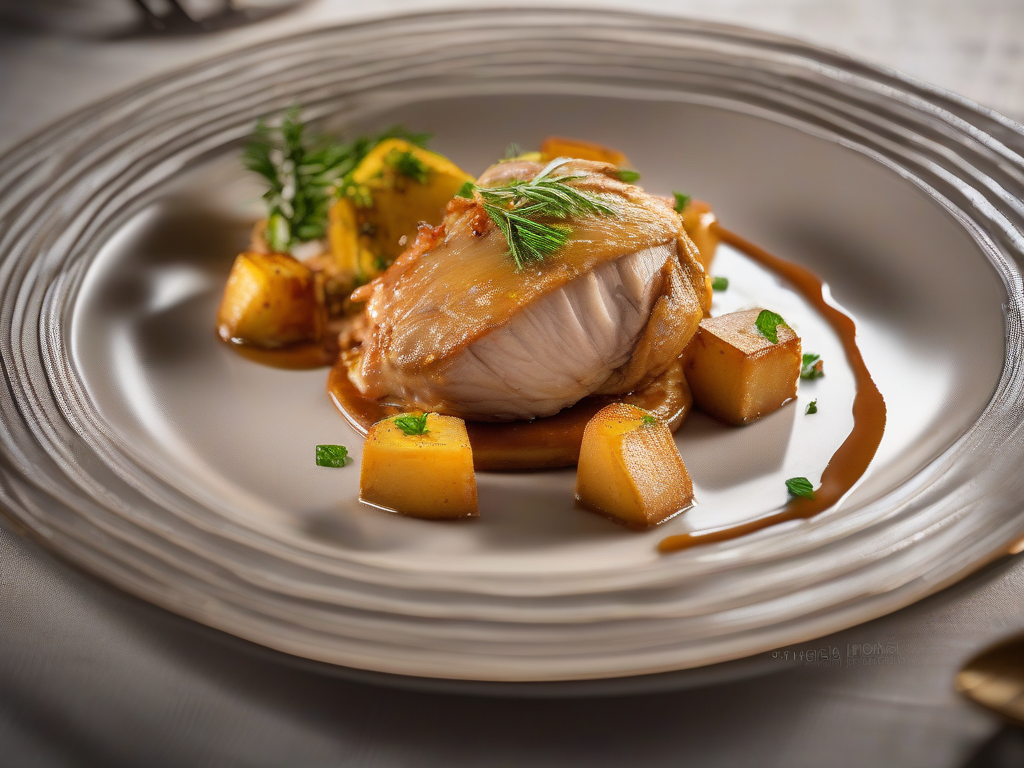 Frango Grelhado com Purê de Batata e Ervas