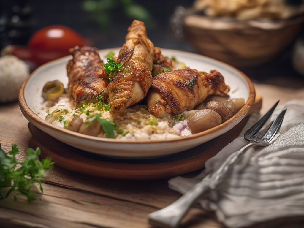 Shawarma de Frango com Molho Tahine