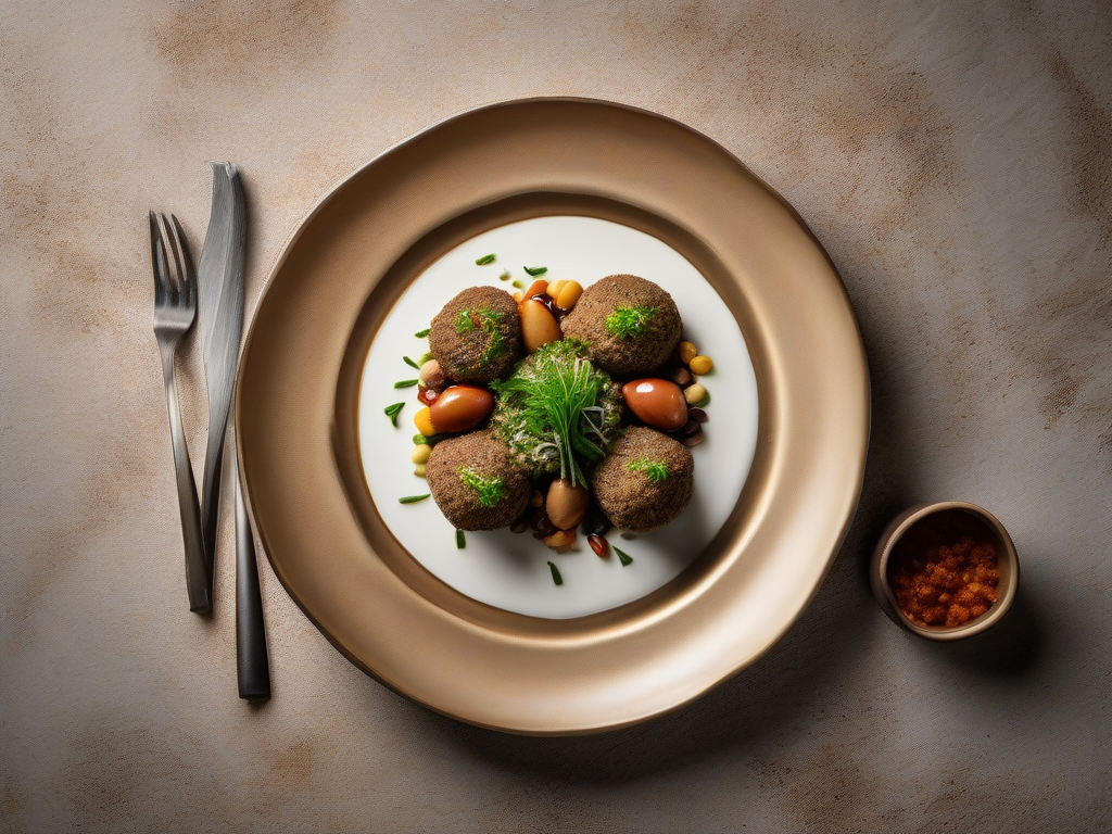 Kibbeh de Cordeiro com Legumes