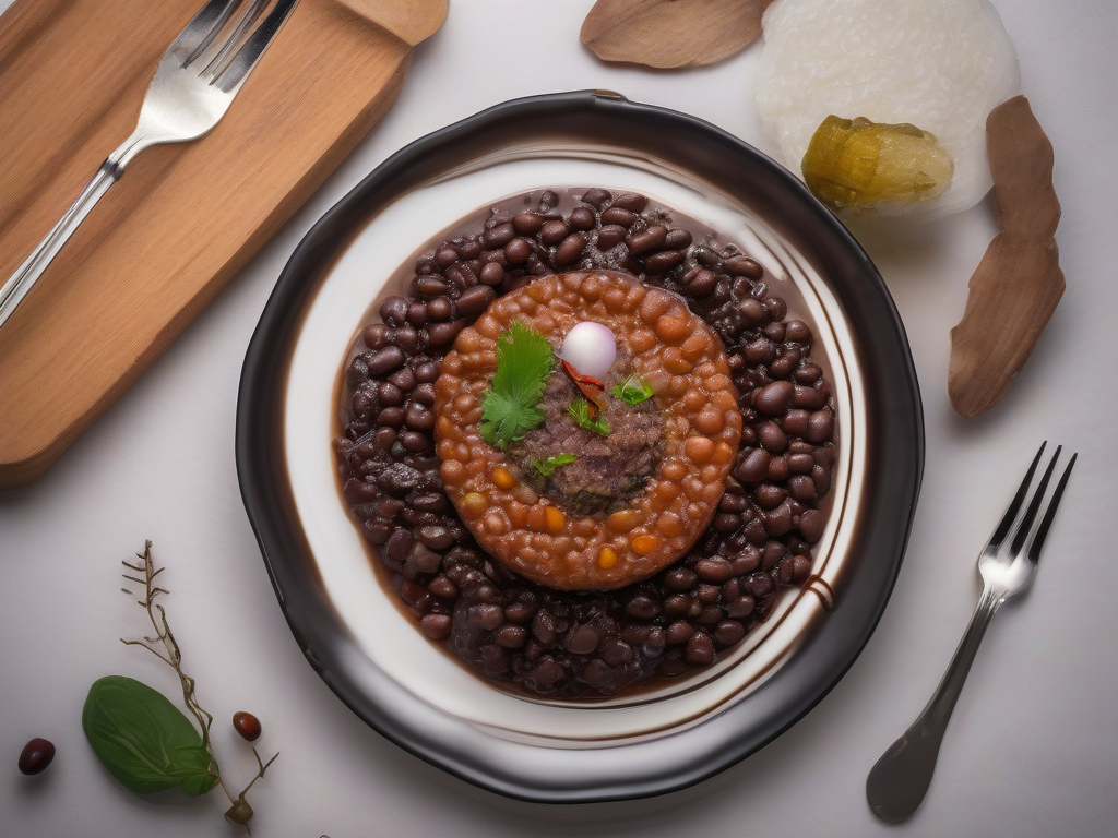 Feijoada Mineira com Farofa Crocante
