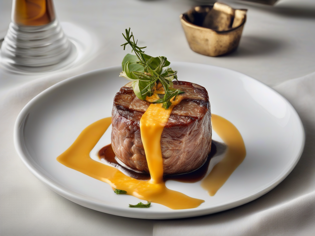 Hambúrguer Gourmet de Carne de Boi com Cebola Caramelizada e Queijo Cheddar