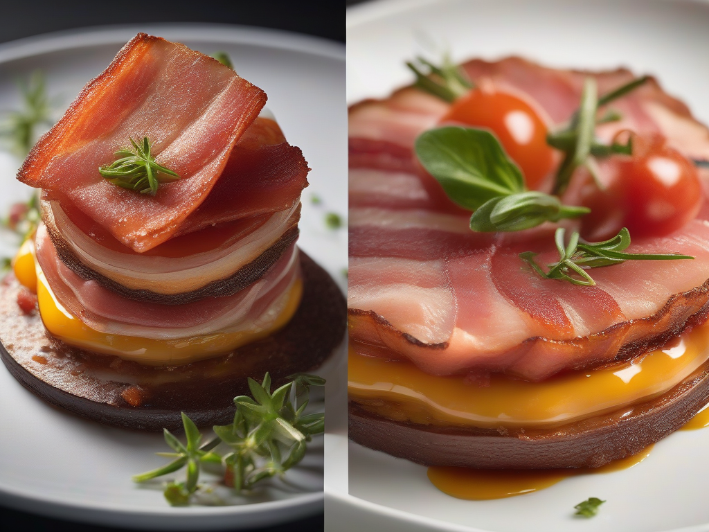 Torta de Cordeiro com Bacon e Molho de Tomate
