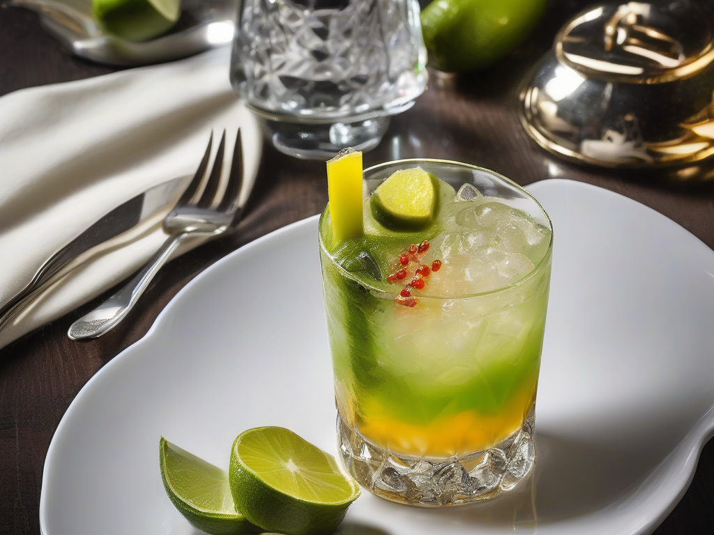 Caipirinha de Maracujá com Rum