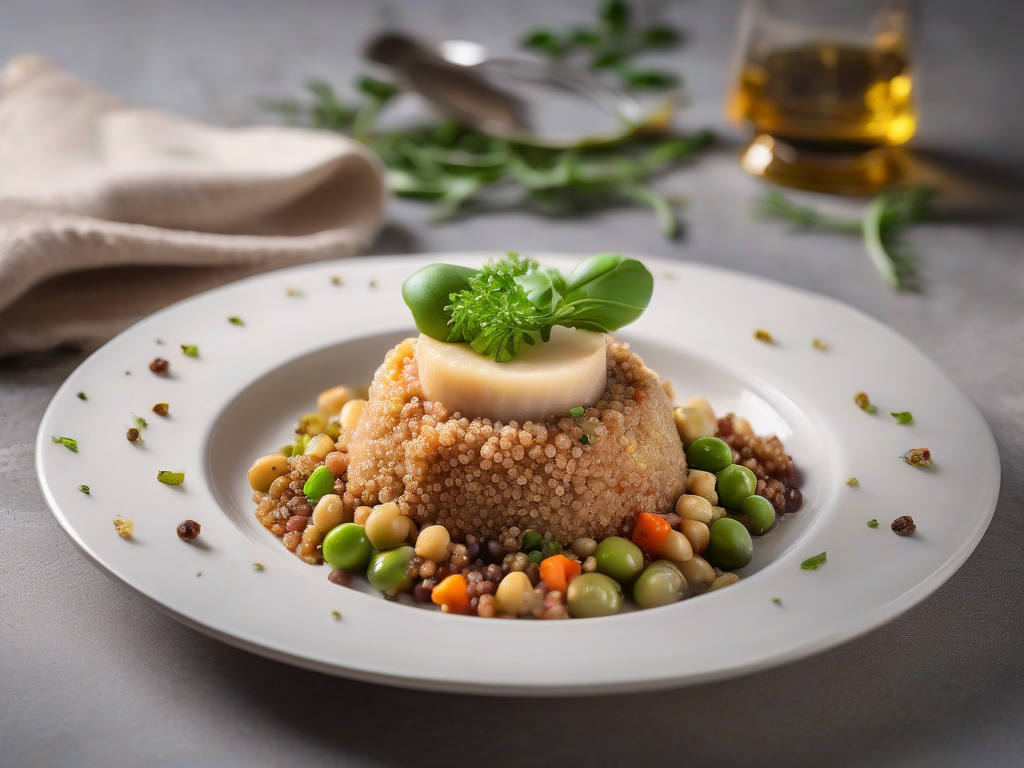 Bowl de Quinoa com Frango Grelhado e Legumes