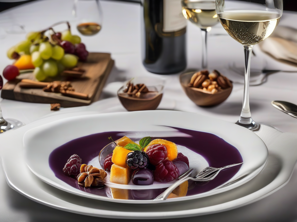 Quentão de Vinho com Nozes e Frutas ao Estilo de Inverno