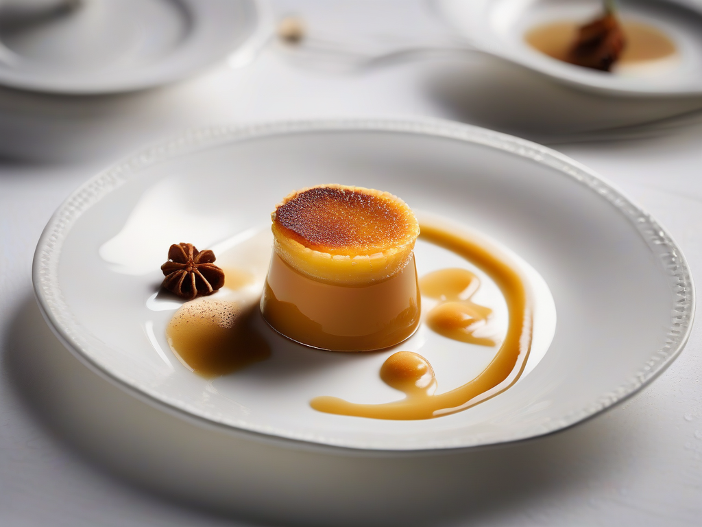 Crème Brûlée de Baunilha com Caramelo