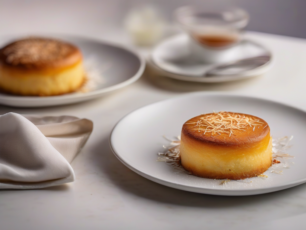 Torta Fina de Abobrinha com Coco e Gengibre