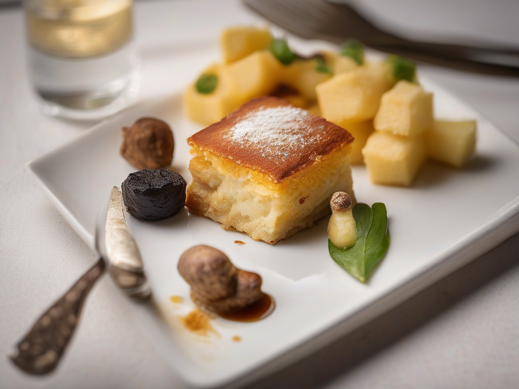 Torta Fina de Queijo Minas com Goiabada e Canela