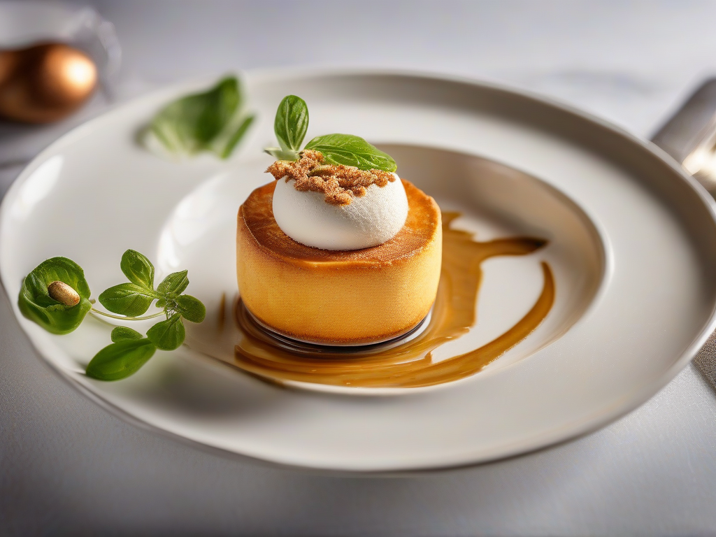 Torta Fina de Milho com Creme de Leite e Nozes