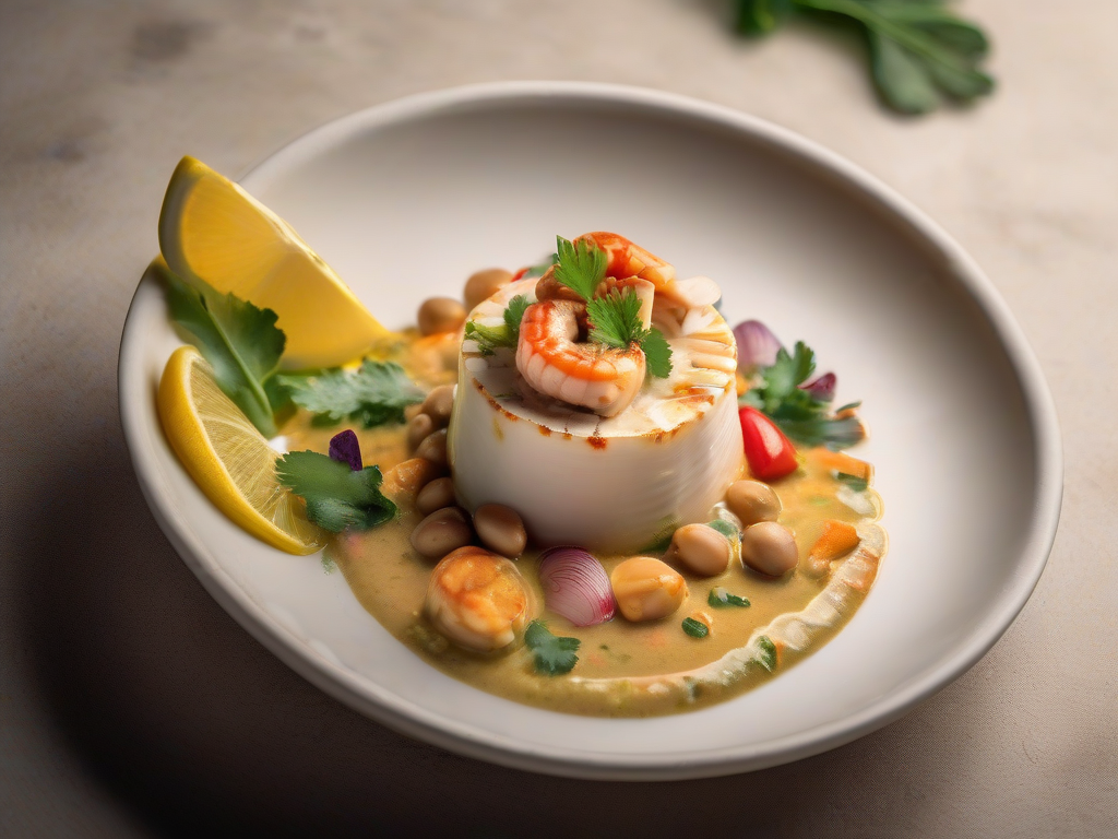 Moqueca de Peixe com Coco e Legumes